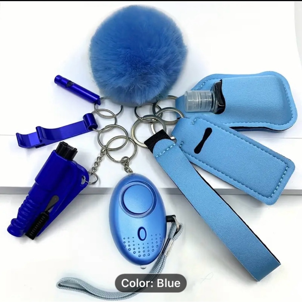 Ultimate safety keychains choose your color.